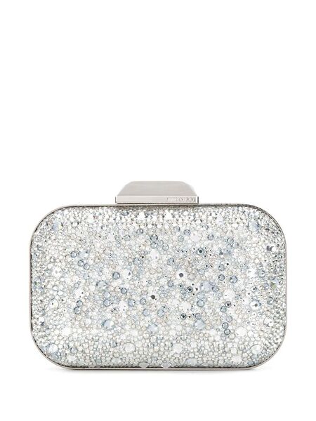  Jimmy Choo Cloud Clutch Bag - Metallic 