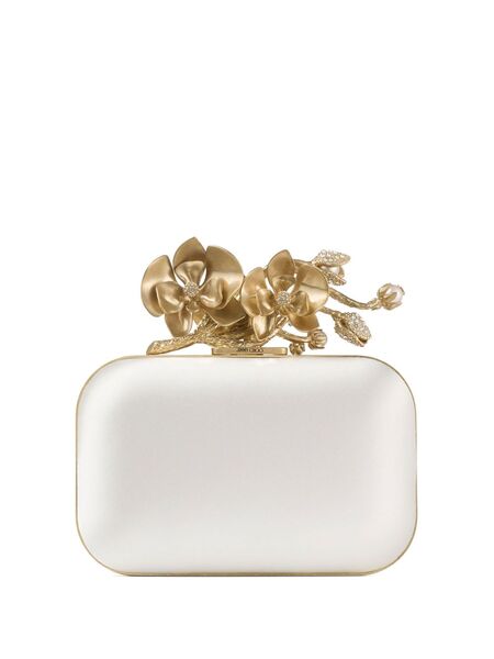  Jimmy Choo Cloud Clutch Bag - White 