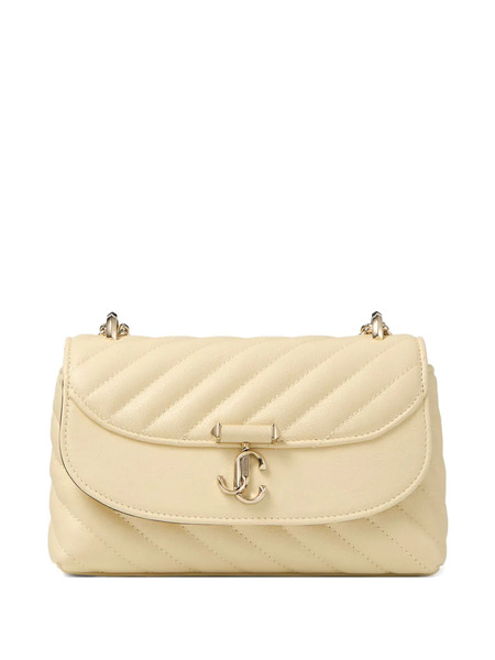  Jimmy Choo Curve S Quilted Crossbody Bag - Neutrals 