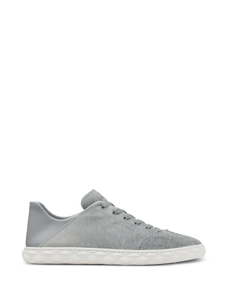  Jimmy Choo Diamond Light Flex Lace-up Sneakers - Grey 