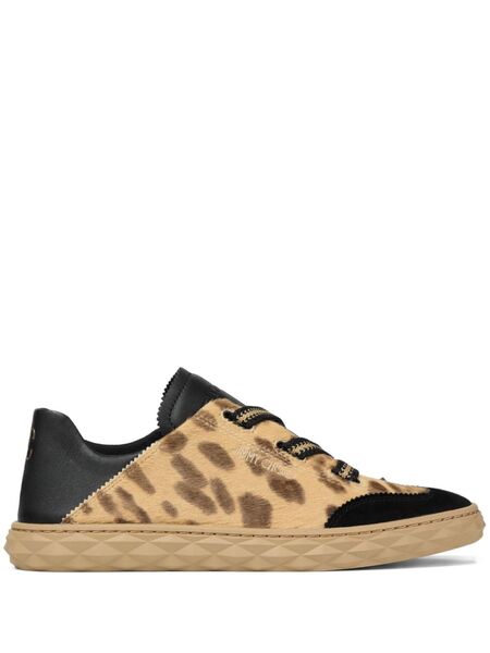  Jimmy Choo Diamond Light Flex Sneakers - Black 