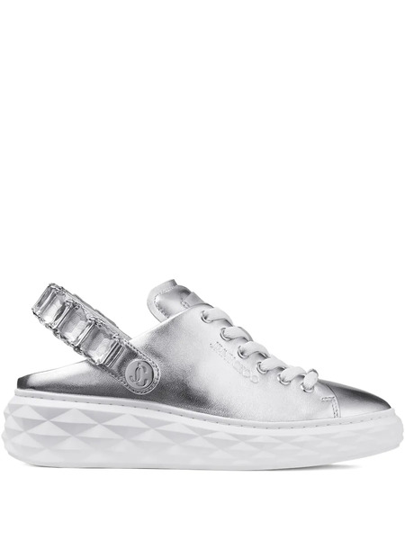  Jimmy Choo Diamond Maxi Sneakers - Silver 