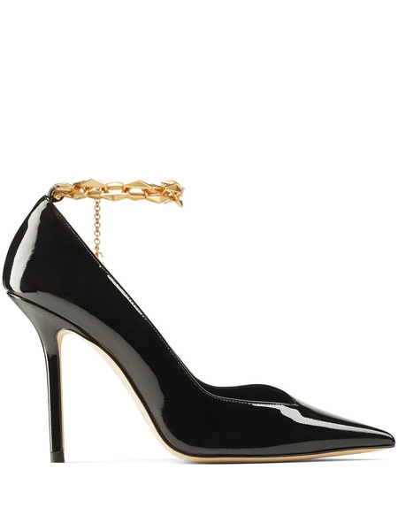  Jimmy Choo Diamond Talura 100mm Pumps - Black 
