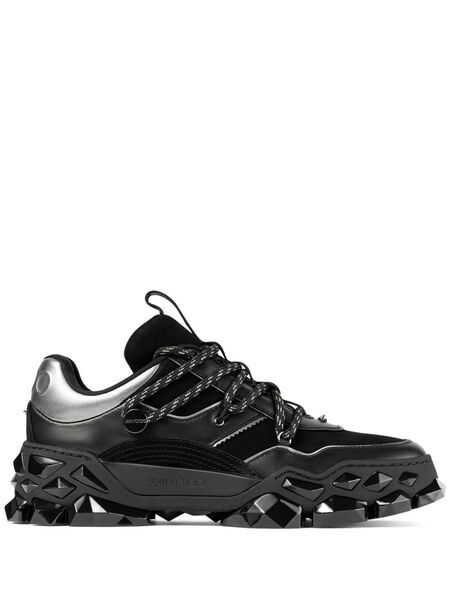  Jimmy Choo Diamond X Ii Sneakers - Black 