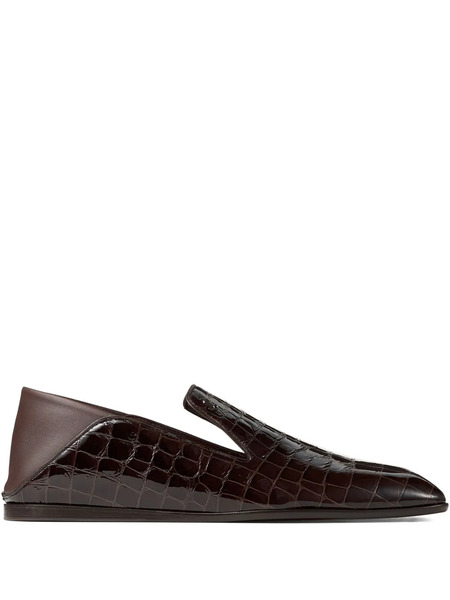  Jimmy Choo Eliot Slippers - Brown 