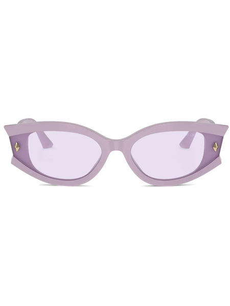  Jimmy Choo Eyewear Cat Eye-frame Sunglasses - Purple 