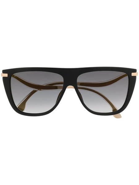  Jimmy Choo Eyewear Suvis Oversized Frame Sunglasses - Black 
