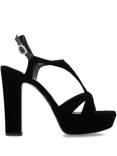  Jimmy Choo Kesia 120 Sandals - Black 