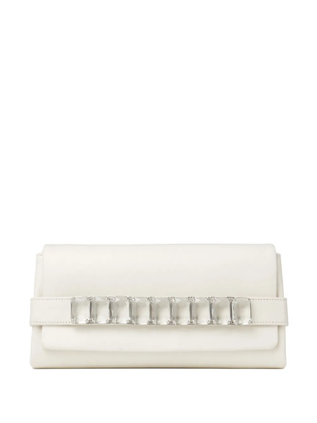  Jimmy Choo Kya Clutch Bag - White 