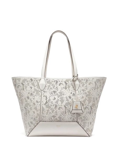  Jimmy Choo Medium Diamon Tote Bag - Neutrals 