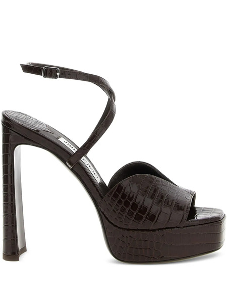  Jimmy Choo 125mm Karli Platform Sandals - Brown 