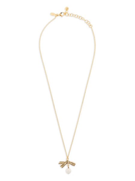  Jimmy Choo Ribbon Necklace - Gold 
