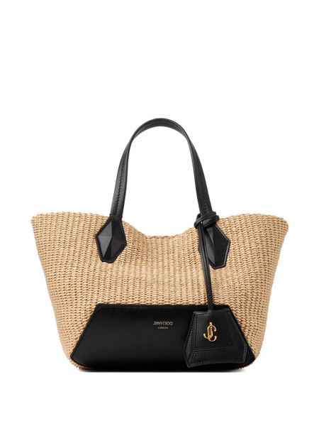  Jimmy Choo Small Diamond Tote Bag - Neutrals 