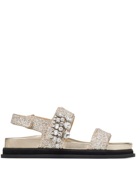  Jimmy Choo Verity Sandals - Gold 