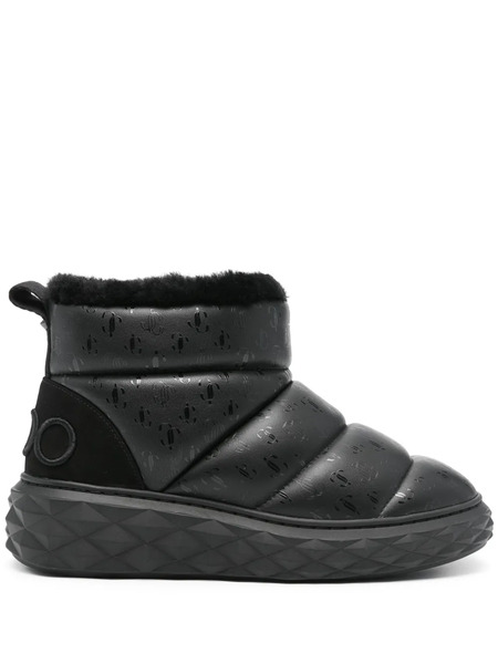  Jimmy Choo Xan Leather Boots - Black 