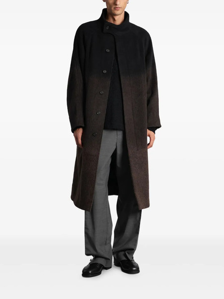  _j.l-a.l_ Buttoned Coat - Brown 