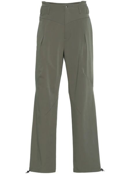  _j.l-a.l_ Dart Straight-leg Trousers - Green 