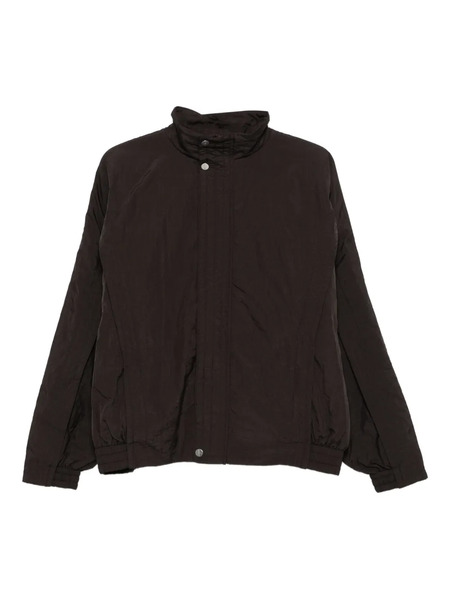  J.lal Yot High-neck Buttoned Jacket - Brown 