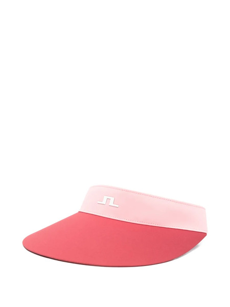  J.lindeberg Ada Wide Visor Hat - Red 