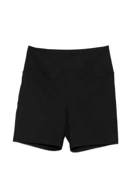 J.lindeberg Elisa Ribbed Biker Shorts - Black 
