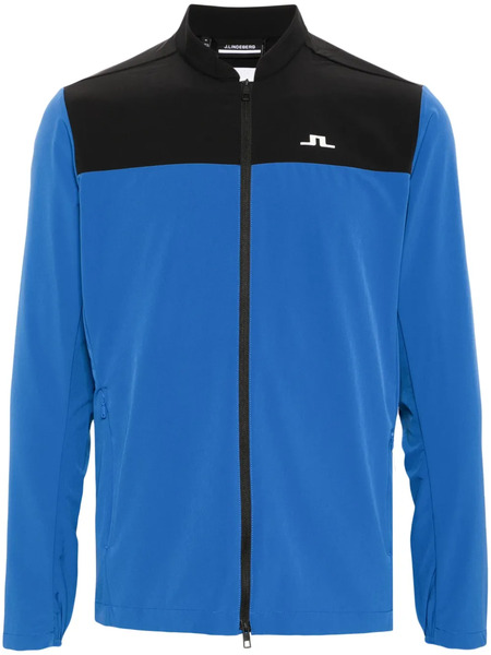  J.lindeberg Jeff Hybrid Colour-block Jacket - Blue 