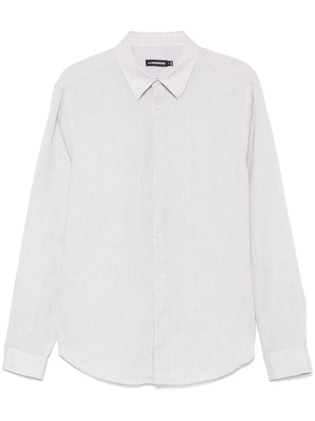  J.lindeberg Linen Mélange Shirt - Neutrals 