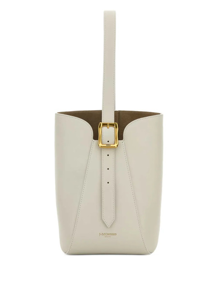  J&m Davidson Nano Quiver Buckle-fastening Leather Bucket Bag - Neutrals 