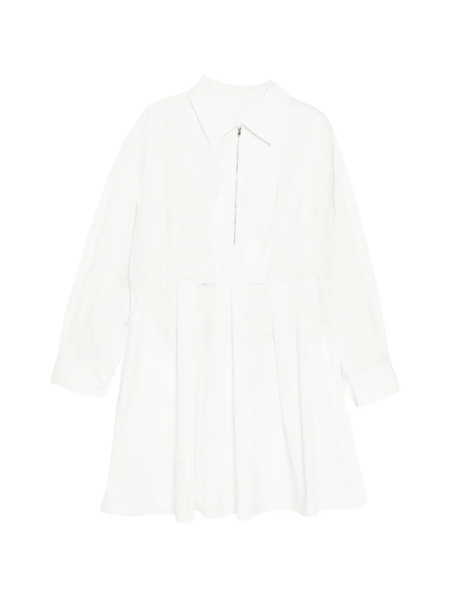  Jnby A-line Drawstring Dress - White 