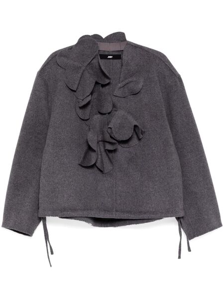  Jnby 3d-pattern Jacket - Grey 