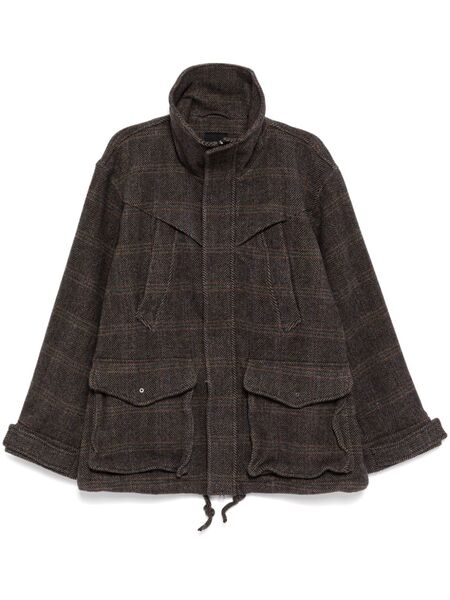  Jnby Drawstring-waist Jacket - Grey 