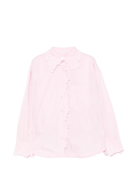  Jnby Floral A-line Shirt - Pink 
