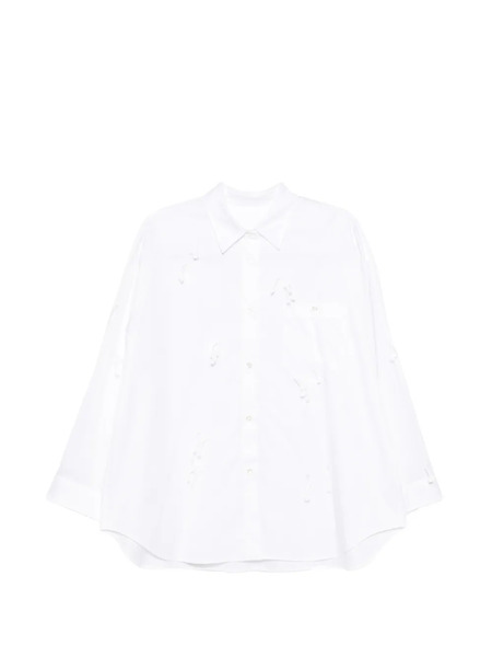  Jnby Graphic-embellishment Shirt - White 