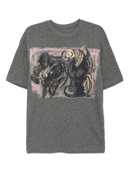  Jnby Graphic-print T-shirt - Grey 