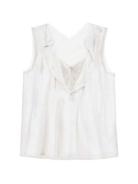 Jnby Graphic-print Top - White 