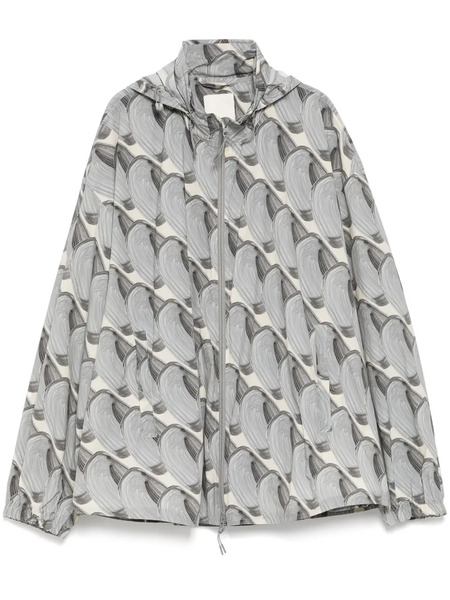  Jnby Hooded Sunscreen Jacket - Blue 