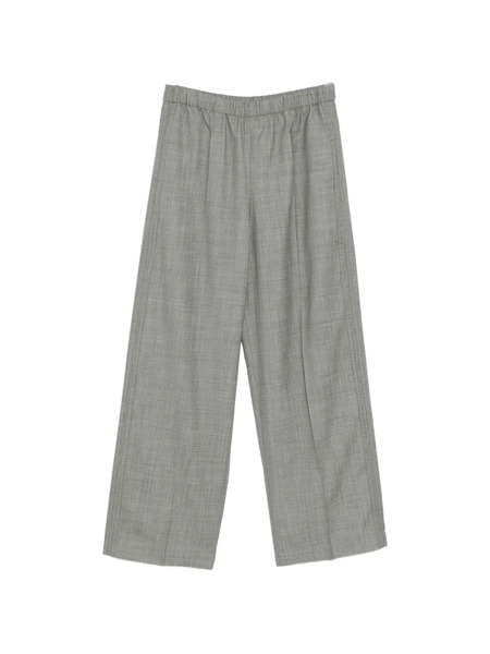  Jnby Jacquard Wide-leg Trousers - Grey 