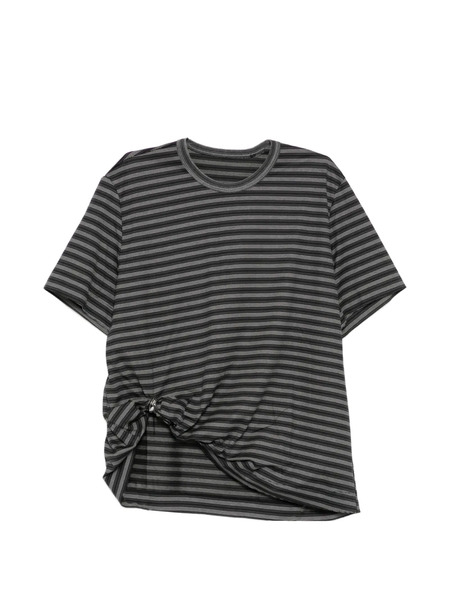  Jnby Striped T-shirt - Grey 