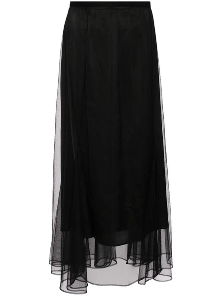  Jnby Tulle Maxi Skirt - Black 
