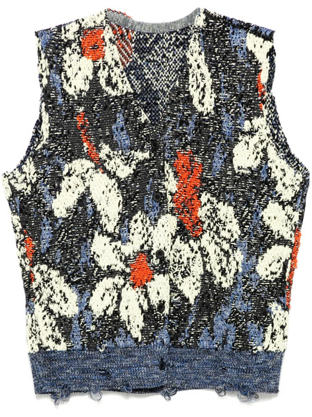  Jnby V-neck Jumper - Blue 