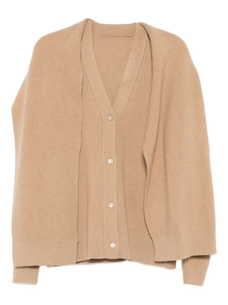  Jnby Wool Cardigan - Brown 