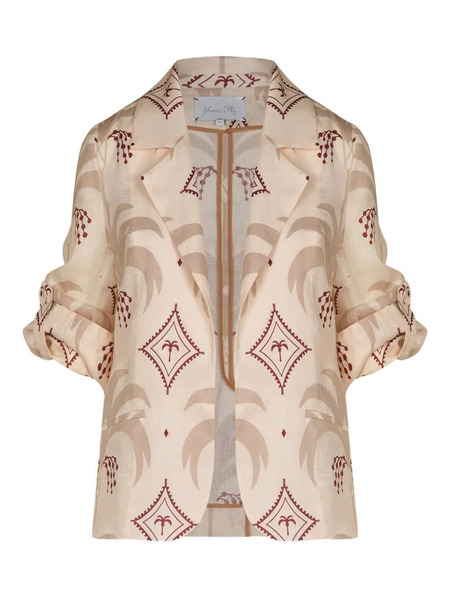  Johanna Ortiz Unfolded Moment Blazer - Neutrals 