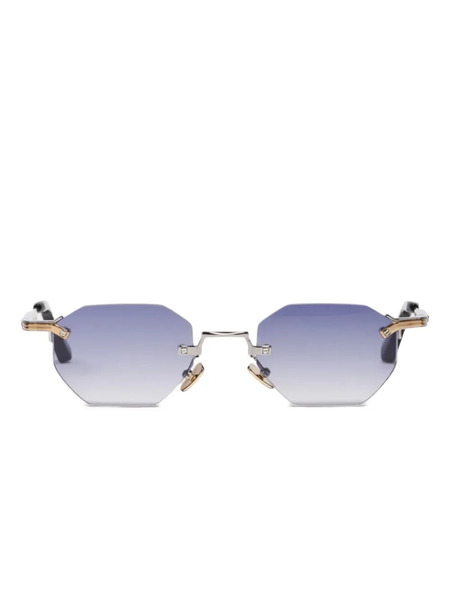  John Dalia Geometric-frame Sunglasses - Purple 