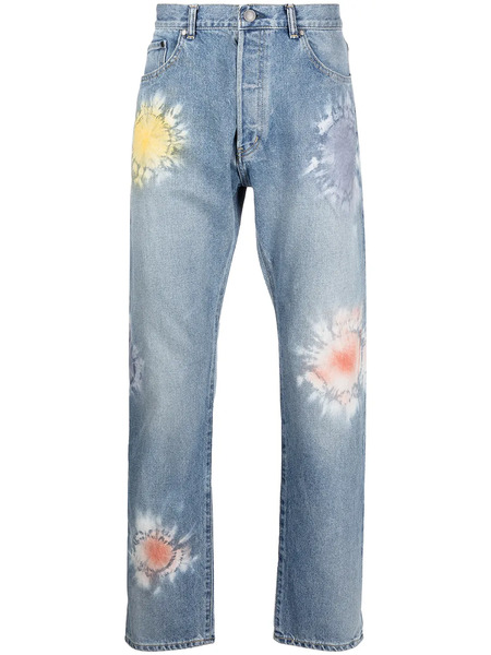  John Elliott The Kane Distressed Jeans - Blue 