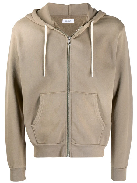  John Elliott Zipped Hooded Jacket - Green 