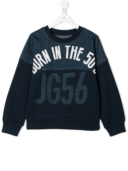  John Galliano Printed Sweatshirt - Blue 