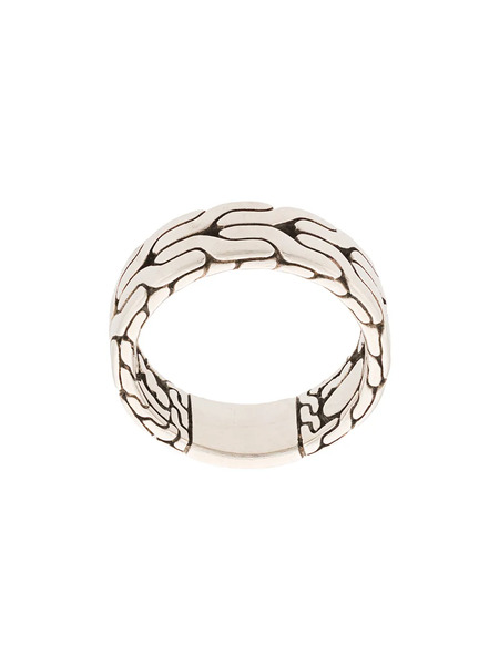  John Hardy Silver Classic Chain Band Ring 