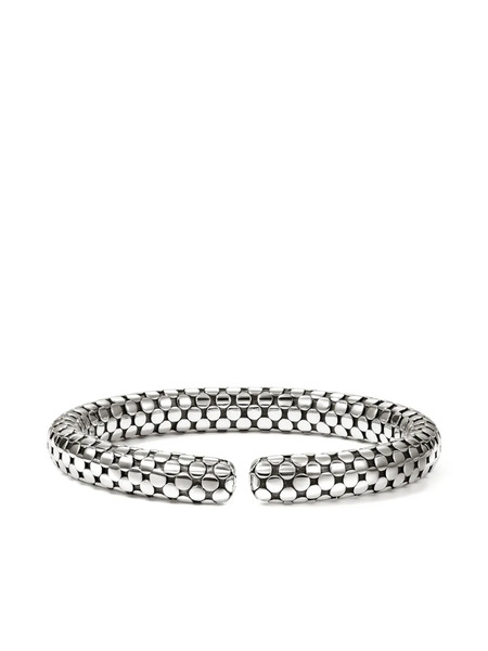  John Hardy Sterling Silver Dot Flex Cuff Bracelet 