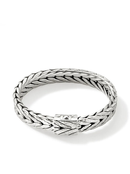  John Hardy Sterling Silver Hammered Bracelet 