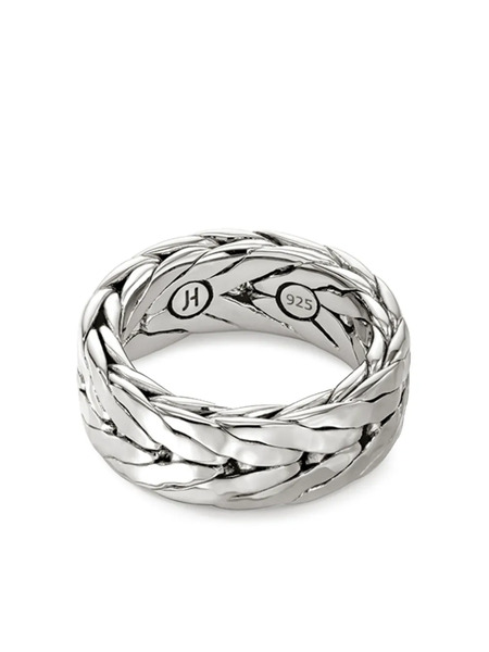 John Hardy Sterling Silver Hammered Ring 