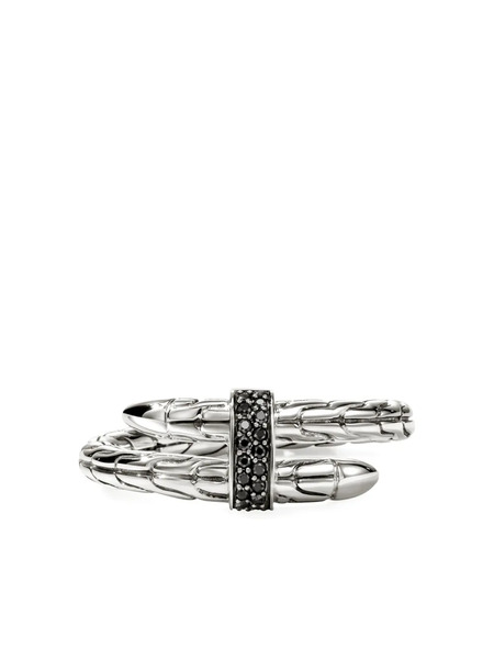 John Hardy Sterling Silver Spear Sapphire Ring 